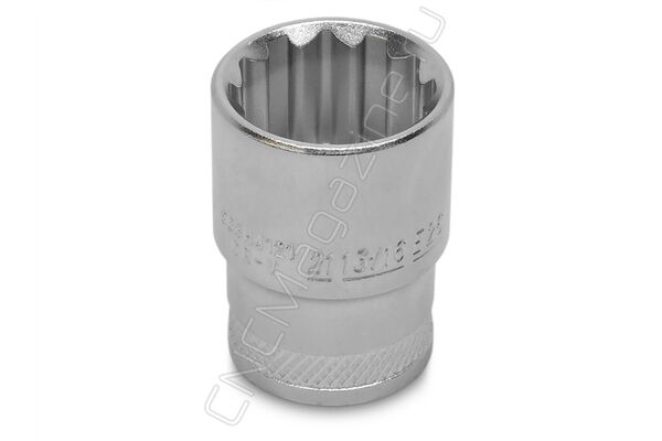 Головка торцевая SUPER TECH 1/2"DR, 21 мм, 13/16", E26 S68H4121 Jonnesway