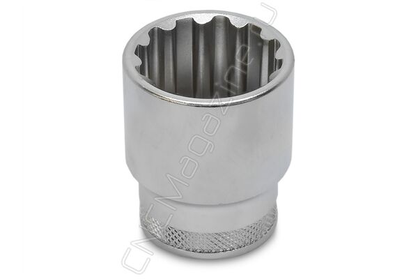 Головка торцевая SUPER TECH 1/2"DR, 27 мм, 1-1/16", E34 S68H4127 Jonnesway