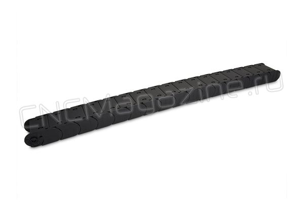 J35F.1.75S-R75 кабель-канал гибкий, закрытого типа с двусторонним открыванием, 37х75 мм