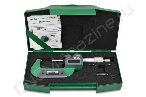 3101-50A Микрометр цифровой 25-50 мм, 0.001 мм, IP65