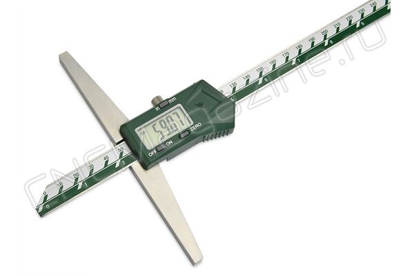 1141-500A Штангенглубиномер цифровой ШГЦ 0-500 мм, 0.01, 150 мм