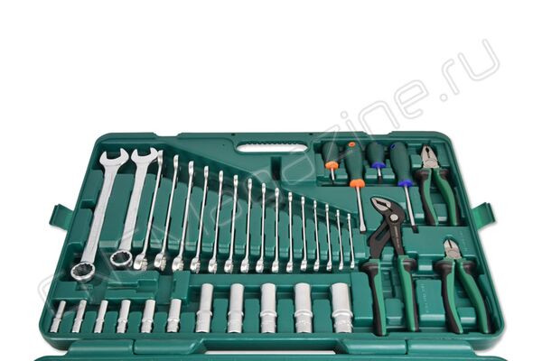 Набор инструмента универсальный 1/4", 1/2"DR, 142 предмета, Jonnesway S04H524142S