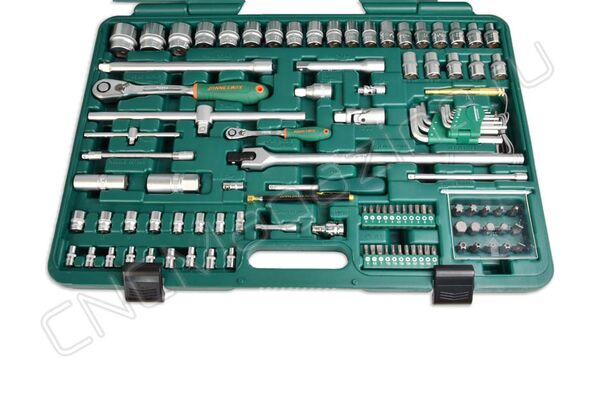 Набор инструмента универсальный 1/4", 1/2"DR, 142 предмета, Jonnesway S04H524142S