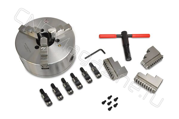 Трехкулачковый токарный патрон K11-200/D5 CAMLOCK FUERDA