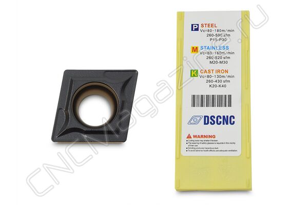 CCMT09T304 DC9218 пластина твердосплавная для точения