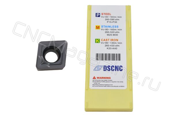 CCMT060208 DC6018S пластина твердосплавная для точения