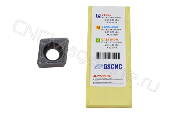 CCMT060208-MP DC6018S пластина твердосплавная для точения