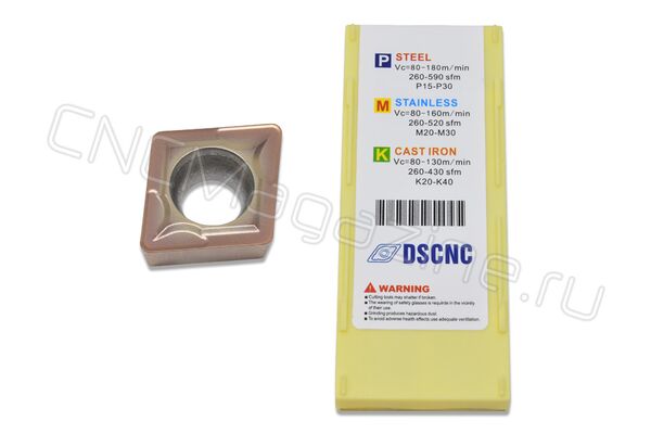 CCMT09T308 DC6118 пластина твердосплавная для точения
