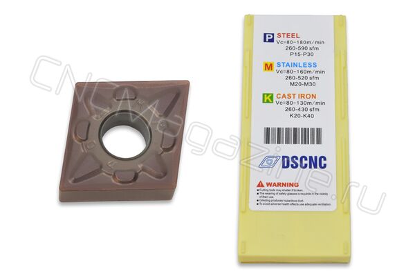 CNMG120404-MM DC6118 пластина твердосплавная для точения