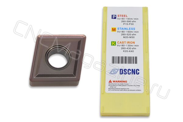 CNMG120408-MS DC6118 пластина твердосплавная для точения