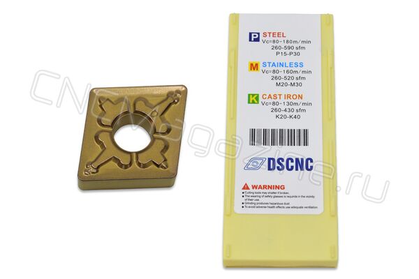 CNMG120408-TM DC9018 пластина твердосплавная для точения