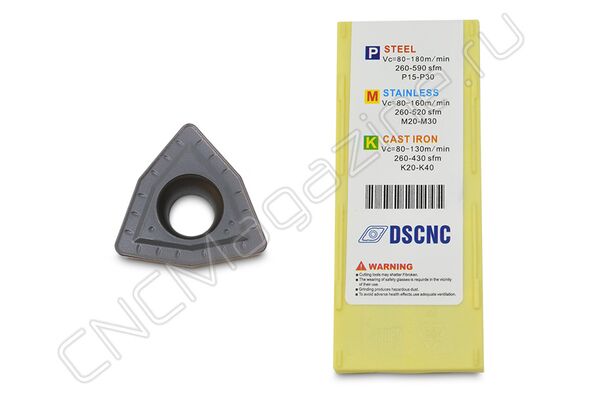 WCMT06T308-MF DC6018S пластина твердосплавная для точения