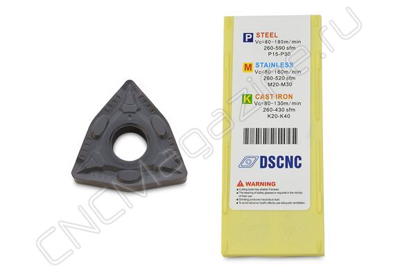 WNMG080408-CF DC6018S пластина твердосплавная для точения