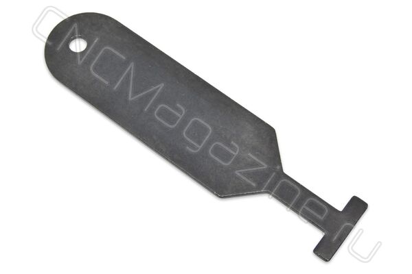 Скребок стальной 1/2" для очистки Т-образных пазов (400-0120)