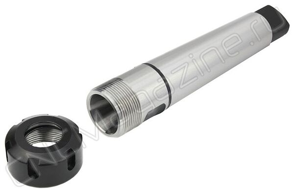 MTA4-ER32-60L цанговый патрон с конусом Морзе №4 с лапкой