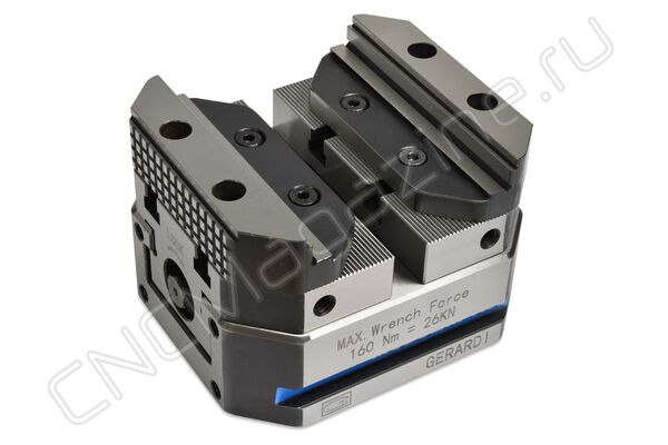 Тиски самоцентрирующиеся 5-осевые Gerardi 640-3x166 Multitasking ART.640-3x166