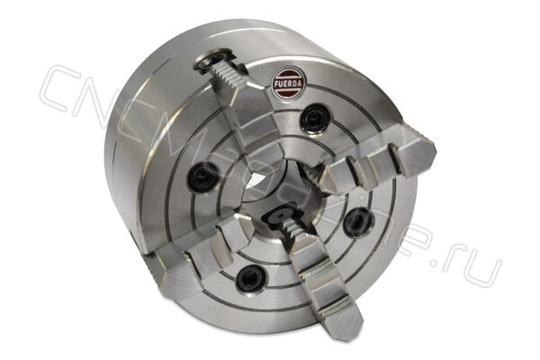 Четырехкулачковый токарный патрон K72-160/C4 FUERDA