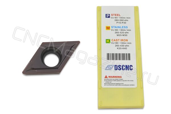 DCMT11T304 DC6018 пластина твердосплавная для точения