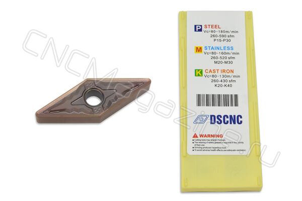 VNMG160408-HS DC6018 пластина твердосплавная для точения