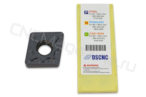 CNMG120412-MA DC6018S пластина твердосплавная для точения