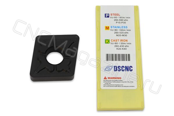 CNMG120412-TM DC9118 пластина твердосплавная для точения