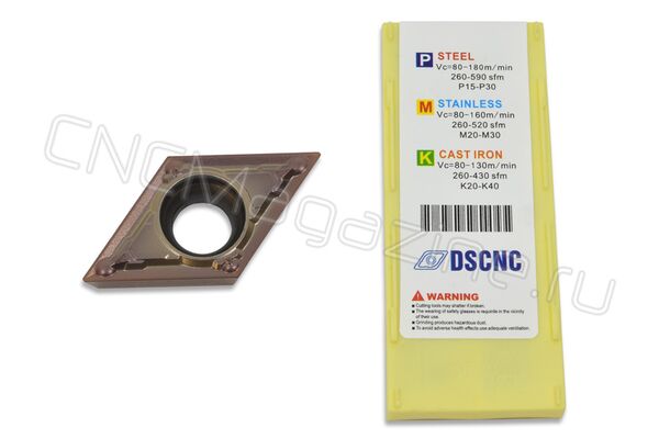 DCMT11T302-MV DC6118 пластина твердосплавная для точения