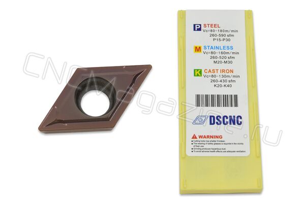 DCMT11T304 DC6118 пластина твердосплавная для точения