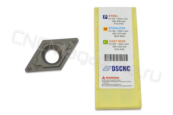 DCMT11T308-HQ DC90 пластина металлокерамическая для точения