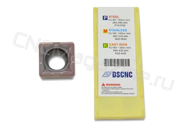 SCMT09T308 DC6018 пластина твердосплавная для точения