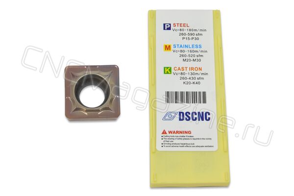 SCMT09T308 DC6118 пластина твердосплавная для точения