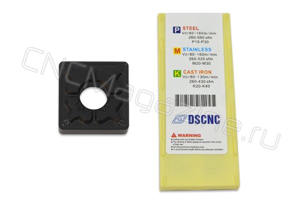 SNMG120408-TM DC9118 пластина твердосплавная для точения