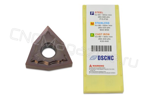 WNMG080402-HA DC6118 пластина твердосплавная для точения