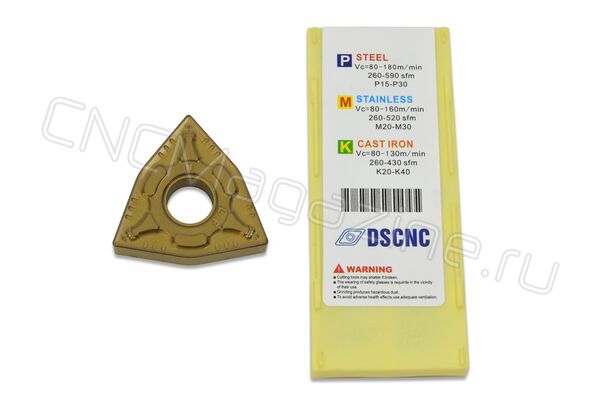 WNMG080404-CM DC9018 пластина твердосплавная для точения