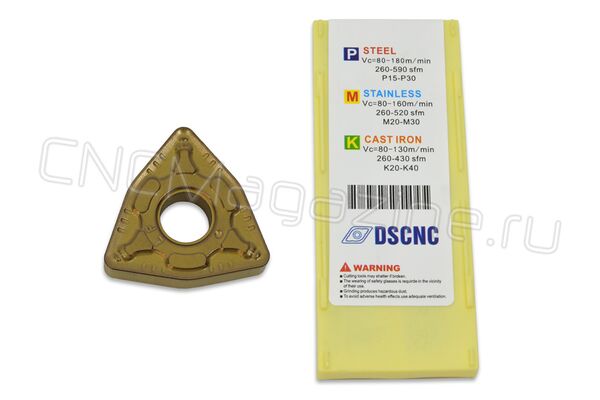 WNMG080412-CM DC9018 пластина твердосплавная для точения