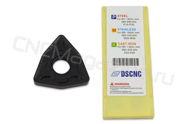WNMG080412-CM DC9118 пластина твердосплавная для точения