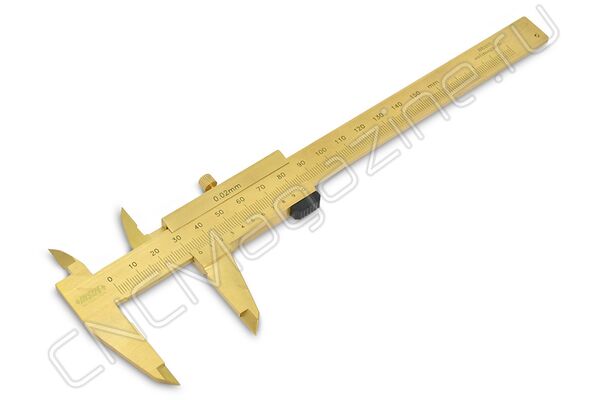 1224-150A Штангенциркуль антимагнитный ШЦ-2 0-150 мм, 0.02 мм, губки 40 мм