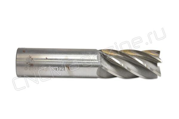 320025001 Фреза концевая д25 Р6М5 z-6 ц/х ГОСТ 17025 УЦЕНКА