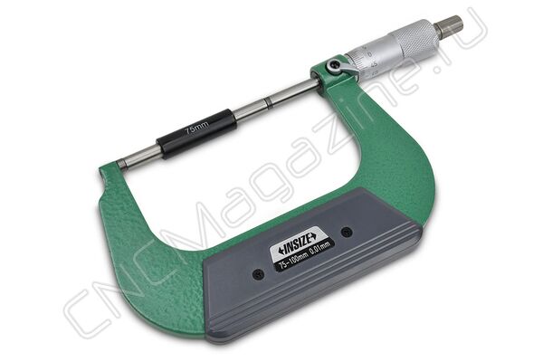 3202-100A Микрометр гладкий 75-100 мм, 0.01 мм, Тип A