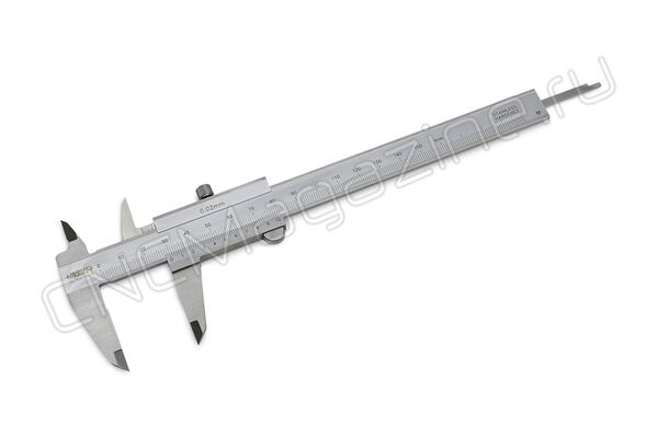 1205-1501S Штангенциркуль нониусный ШЦ-1 0-150 мм, 0.02 мм, губки 40 мм