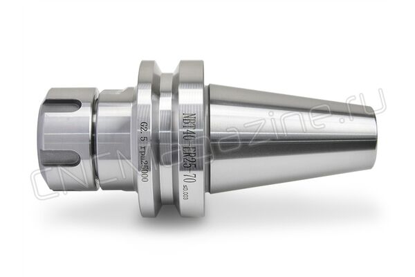 NBT40-ER25-70 Высокоскоростной цанговый патрон ER