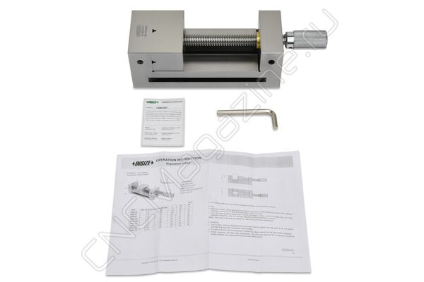 6525-1271 Тиски станочные прецизионные стальные 0-127 мм
