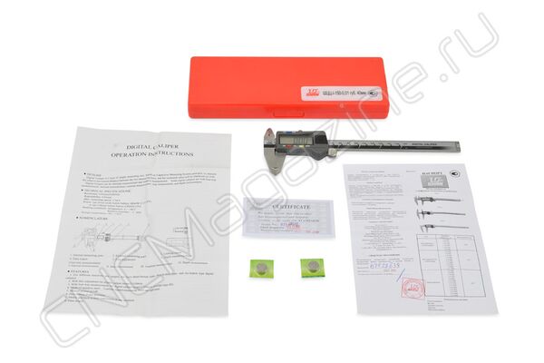 Штангенциркуль цифровой ШЦЦ-1 0-150 мм, 0,01 мм, губки 40 мм, SHAN