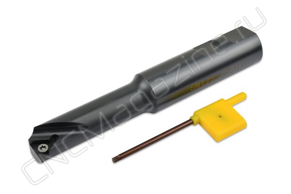 SMT25-25M16 корпус концевой резьбофрезы с пластинами