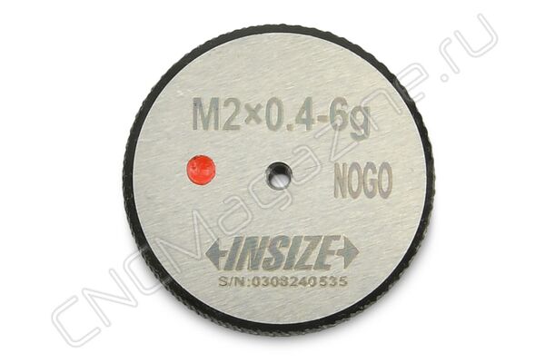 4120-2N Калибр-кольцо резьбовое M2x0.4 НЕ