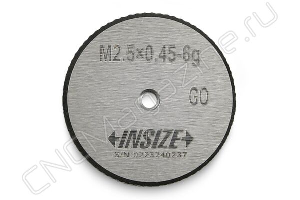 4120-2D5 Калибр-кольцо резьбовое M2.5x0.45 ПР