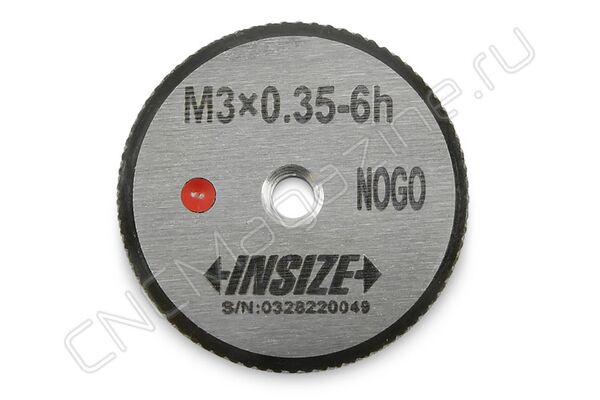 4129-3DHN Калибр-кольцо резьбовое с мелким шагом M3x0.35 НЕ