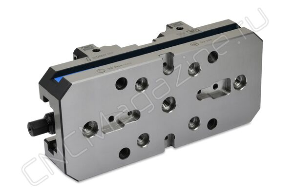 Тиски самоцентрирующиеся 5-осевые Gerardi 650-2x200 Compact Grip ART.650-2X200
