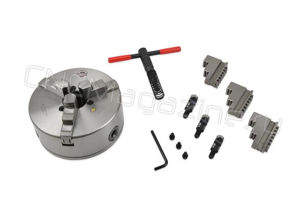 Трехкулачковый токарный патрон K11-160/D4 CAMLOCK FUERDA