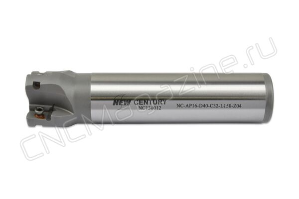 NC-AP16-D40-C32-L150-Z04 фреза концевая со сменными пластинами