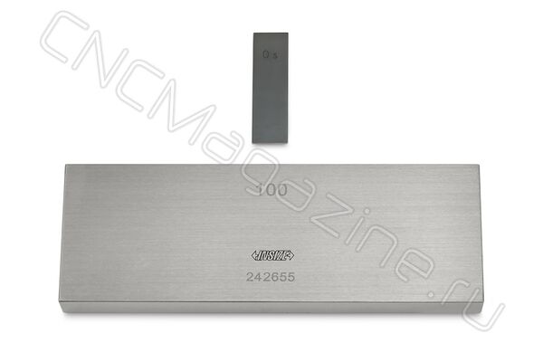 4100-2122 Набор стальных концевых мер 0.5-100 мм, 122 шт, класс 2